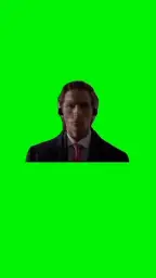 green screen patrik bateman