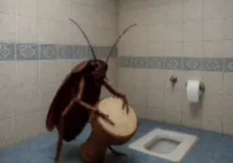 مگس ها در حال آهنگ زدن