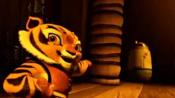 Childhood vs. adulthood of Kung Fu Panda characters