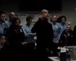 گواردیولا در حال تلاش کردن و توضیح دادن