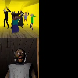 party in granny home's