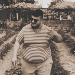 مرد چاق رقصنده