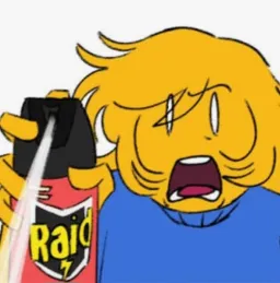 نوب درحال استفاده از حشره کش