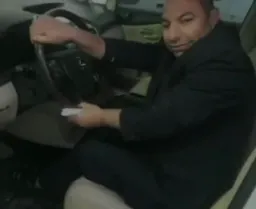 واکنش آقای باقری سوار لکسوس