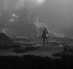 The knight got shot