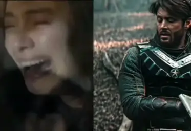 Weeping girl  vs  Soldier boy