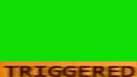 triggered green screen