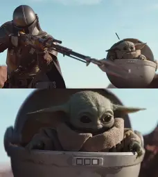 Baby Yoda Take the Shot