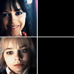 comparison of Wednesday and Enid