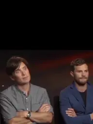 Cillian Murphy bored vs laughing