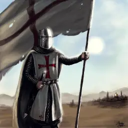 Crusaded flag