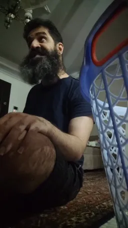 The scary man