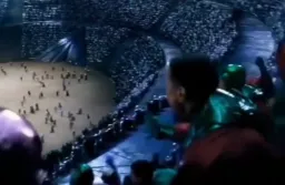 خوشحالی کنگ ها در استادیوم