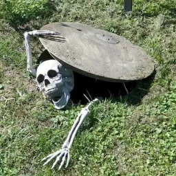 Skeleton. In attempting to escape