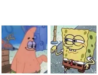 Spongebob and Patrick