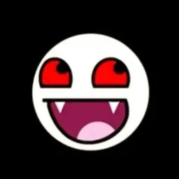 صورت خندان ایموجی (ورژن دراکولا)
