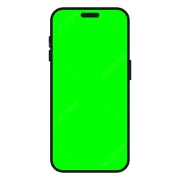 Green screen phone