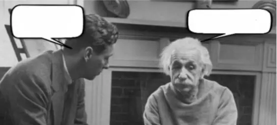 Disappointed Einstein