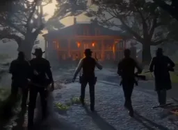 اعضای وندرلیند درحال رفتن به خانه زن