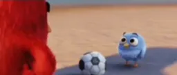 angry red bird throwing chick