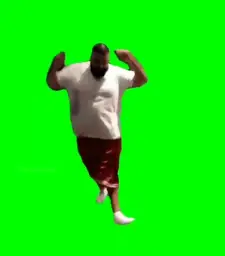 Dj khaled dancing green screen