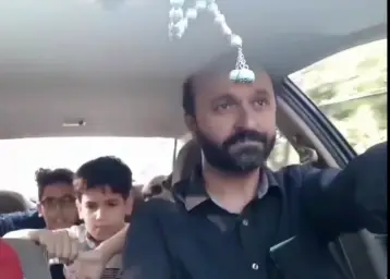 Saeed Toosi in car