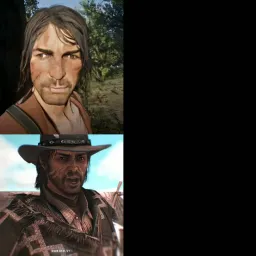 Stupid John Marston VS Orginal John Marston (Version 2)