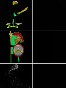 مقایسه نیروهای استیک وار(سه سطحی)
