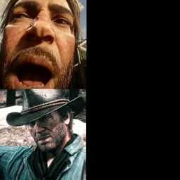 Stupid Arthur Morgan VS Arthur Morgan 2 level