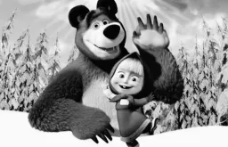 واکنش ماشا و میشا 