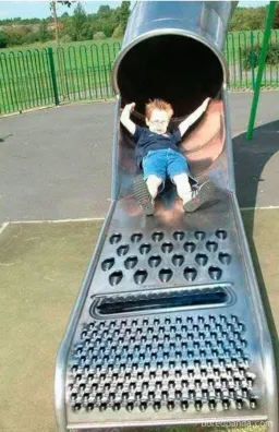 Dangerous slide