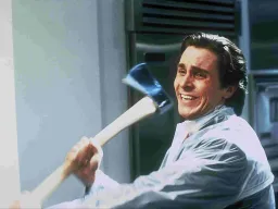 Christine Bill with ax
