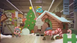 ناراحت شدن مرد و کمک به بقیه حیوانات برای خراب کردن فروشگاه