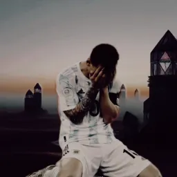 مسی  ناراحت در جاهای عجیب