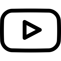YouTube Logo black and white ۲