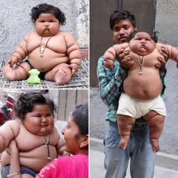 3 part fat child