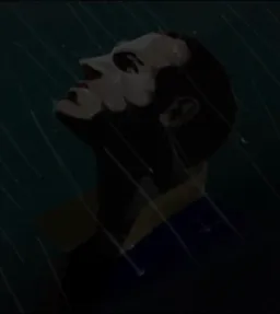 Niko Bellic under the rain