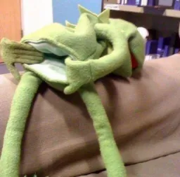 عروسکی که باسنش پاره شده است