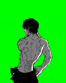 Toji - Green screen