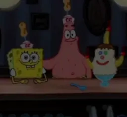 friendship of sponge Bob and Patrick