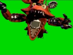 پریدن فاکسی پرده سبز