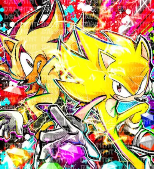MONTAGEM SUPER SONIC AND SUPER SHADO