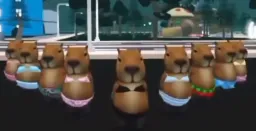 رقص چند کاپیبارا