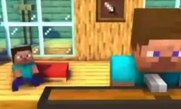 بچه استیو درحال رقصیدن دور از چشم پدرش