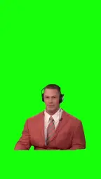 John sina dancing green screen