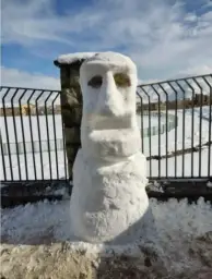 snow moai