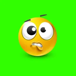 Baby Yellow Emoji Green screen