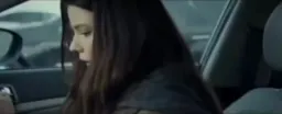 Man and woman shouked after song playing