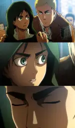 Erwin Smith asks Eren Yeager a weird question