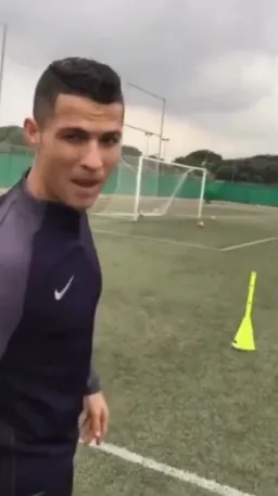 practice makes perfect (ronaldo)